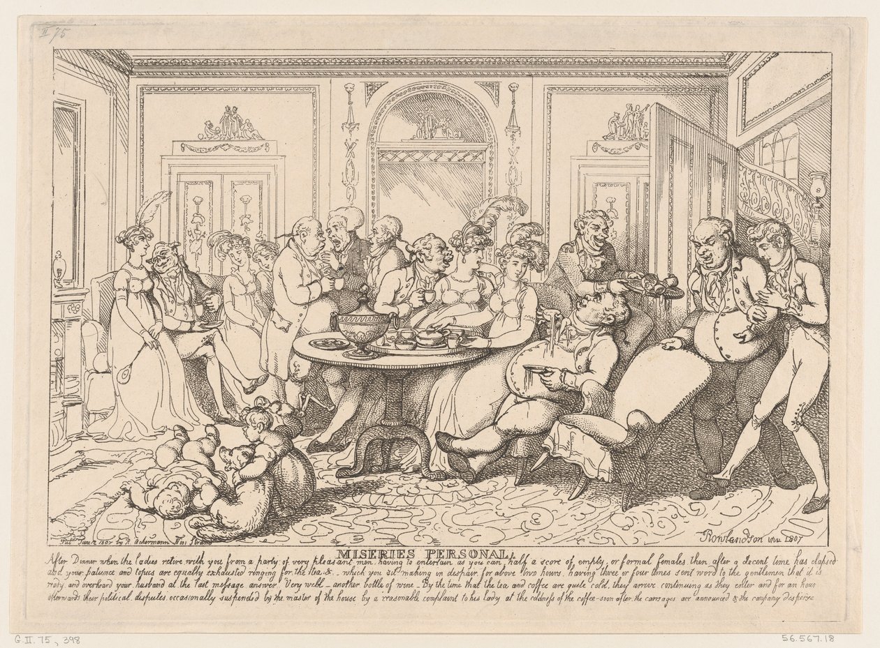 Miseries Personal, 12 czerwca 1807 r., 12 czerwca 1807 r. autorstwa Thomas Rowlandson