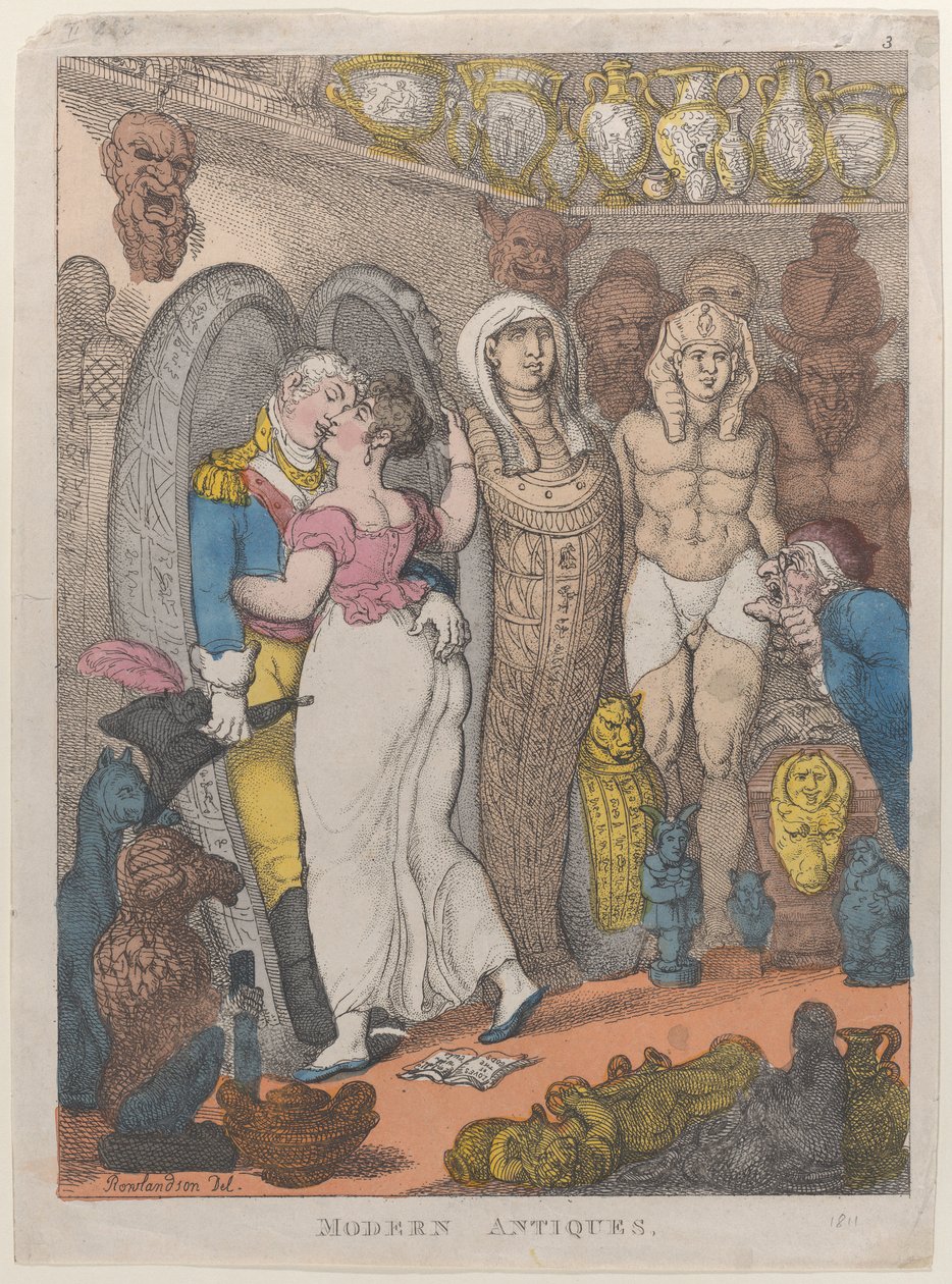 Starożytności nowożytne, 1811., 1811. autorstwa Thomas Rowlandson