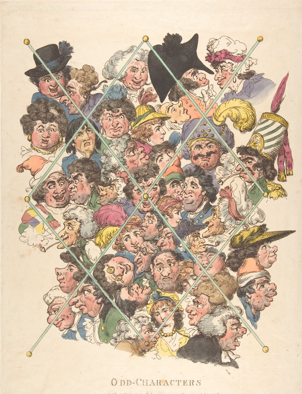 Postacie nieparzyste, 16 lutego 1801 r., 16 lutego 1801 r. autorstwa Thomas Rowlandson