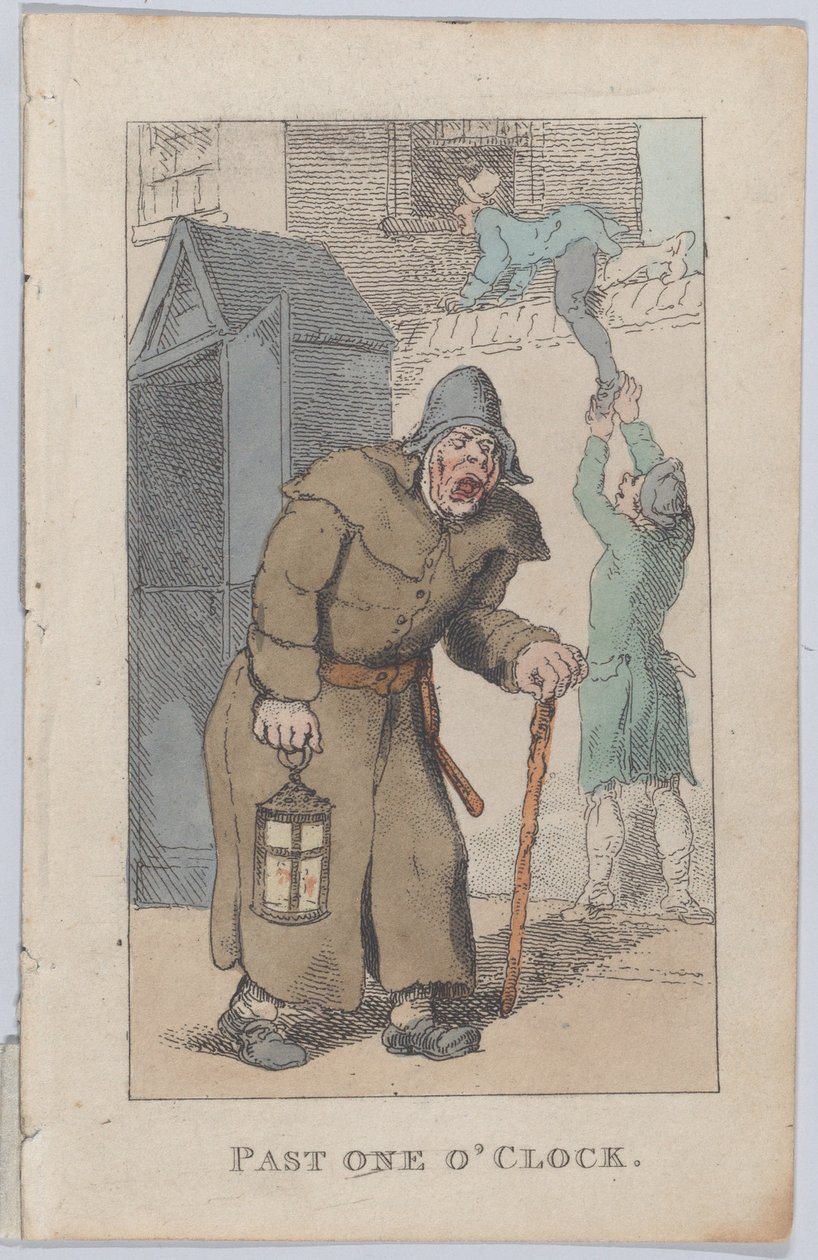 Ostatnia godzina pierwsza, 1820., 1820. autorstwa Thomas Rowlandson