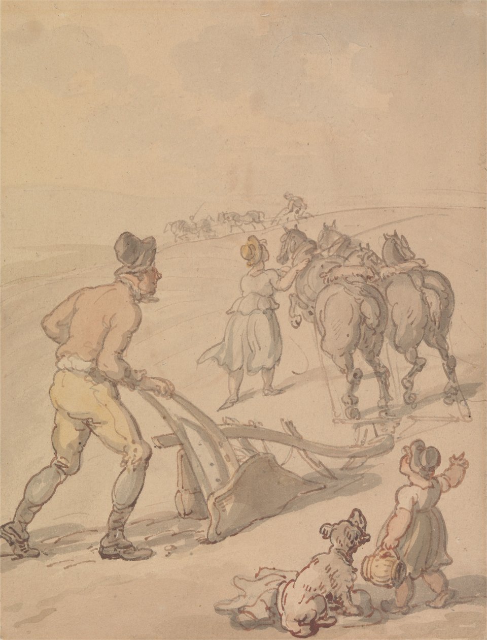 Orka autorstwa Thomas Rowlandson