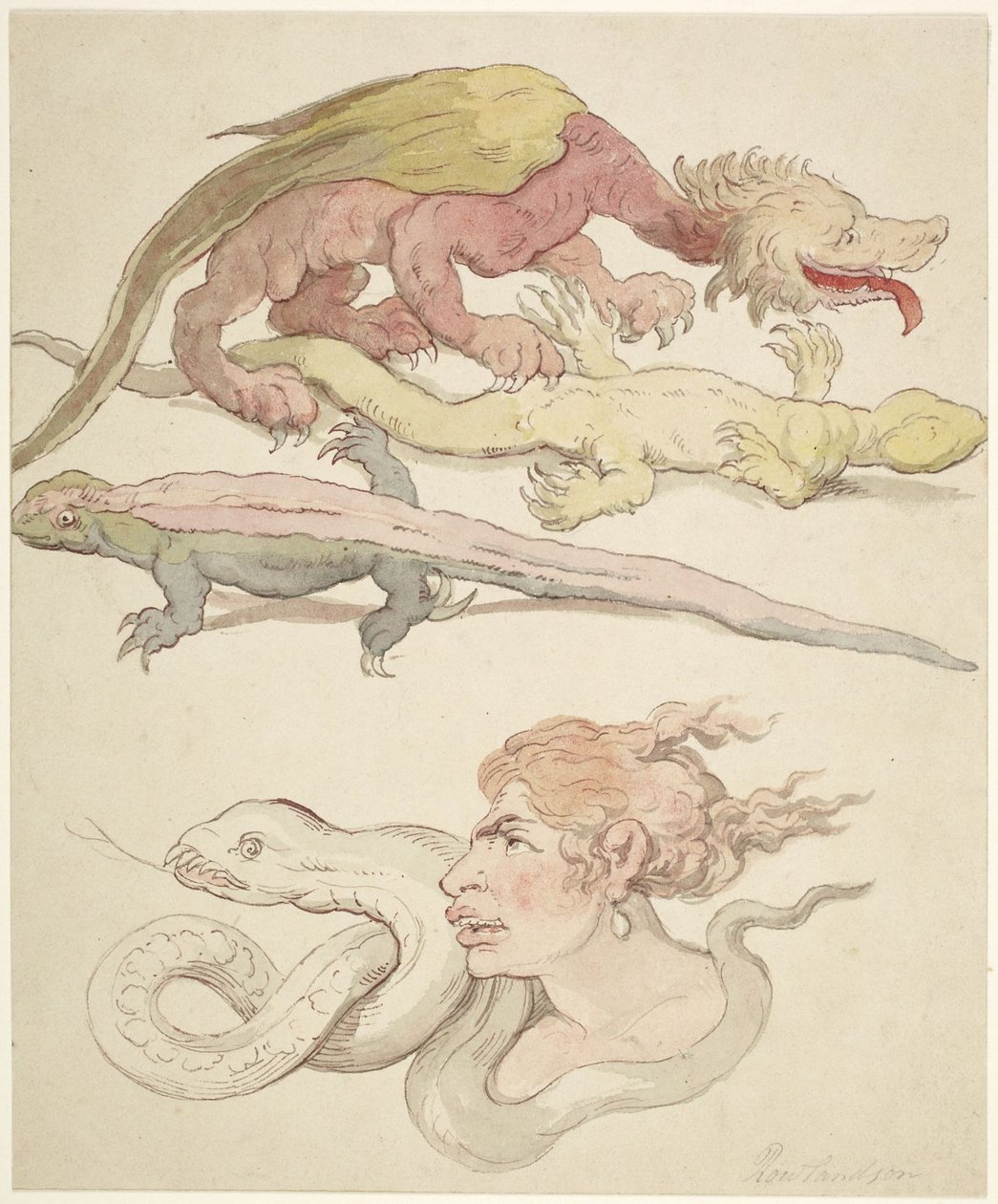 Gady autorstwa Thomas Rowlandson