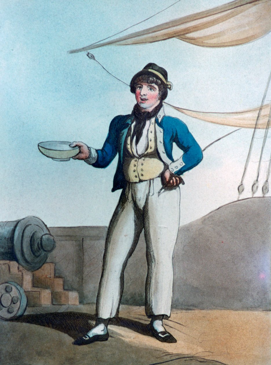 Marynarz, 1799 autorstwa Thomas Rowlandson