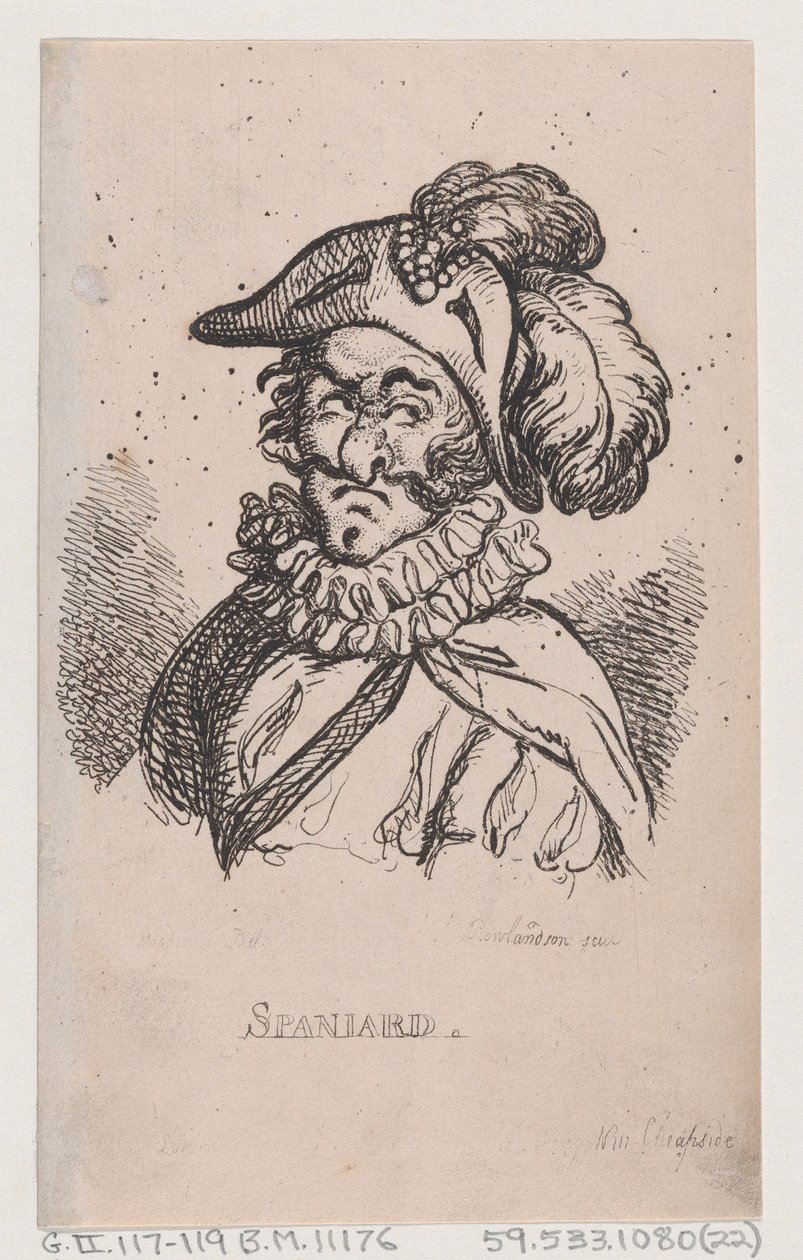 Hiszpan, kwiecień 1808., kwiecień 1808. autorstwa Thomas Rowlandson