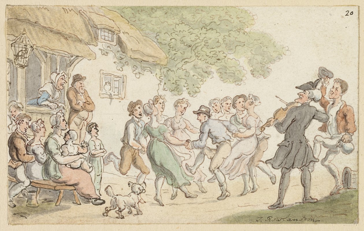 Studiuj dla doktora składni i sportów wiejskich autorstwa Thomas Rowlandson