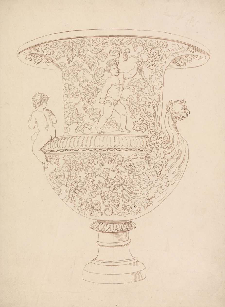 Studium wazonu autorstwa Thomas Rowlandson