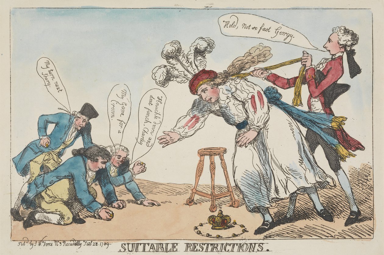 Odpowiednie ograniczenia autorstwa Thomas Rowlandson