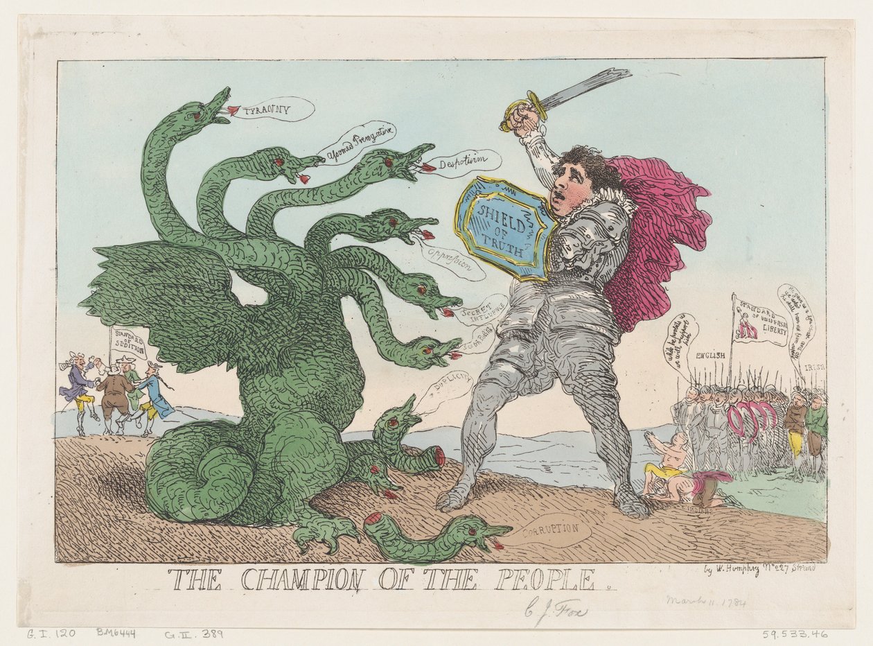 Czempion Ludu, 11 marca 1784 r., 11 marca 1784 r. autorstwa Thomas Rowlandson