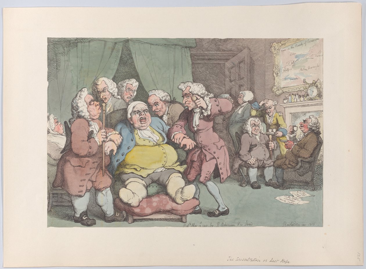 Narada, czyli ostatnia nadzieja, 30 czerwca 1808 r., 30 czerwca 1808 r. autorstwa Thomas Rowlandson
