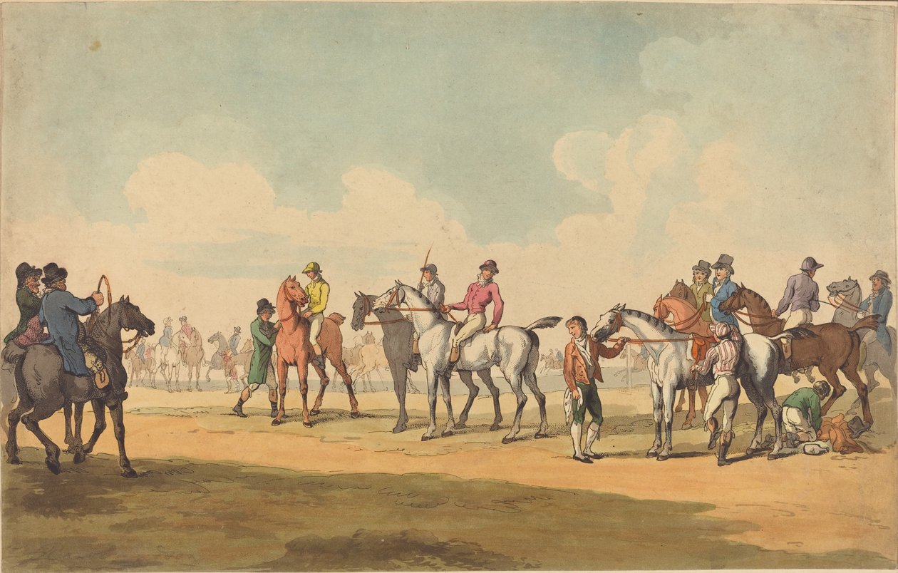 Kurs autorstwa Thomas Rowlandson