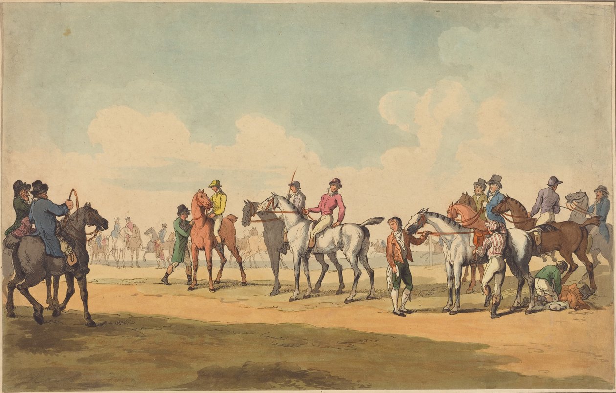Kurs autorstwa Thomas Rowlandson