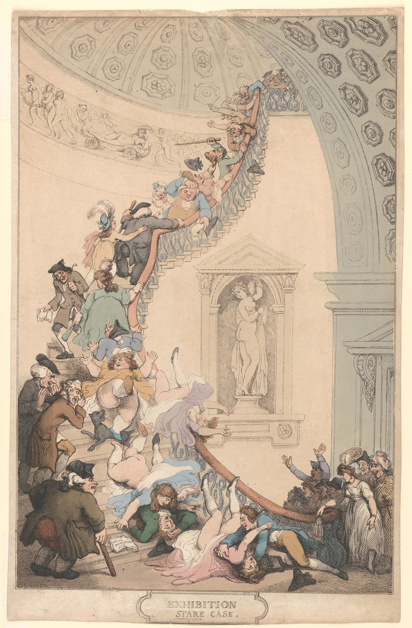 Wystawa „Stare-Case” autorstwa Thomas Rowlandson