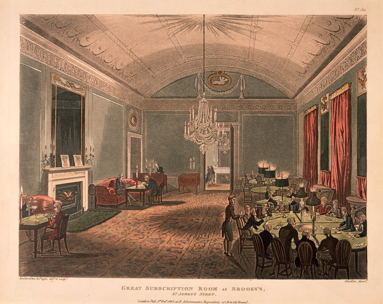 The Great Subscription Room, Brooks