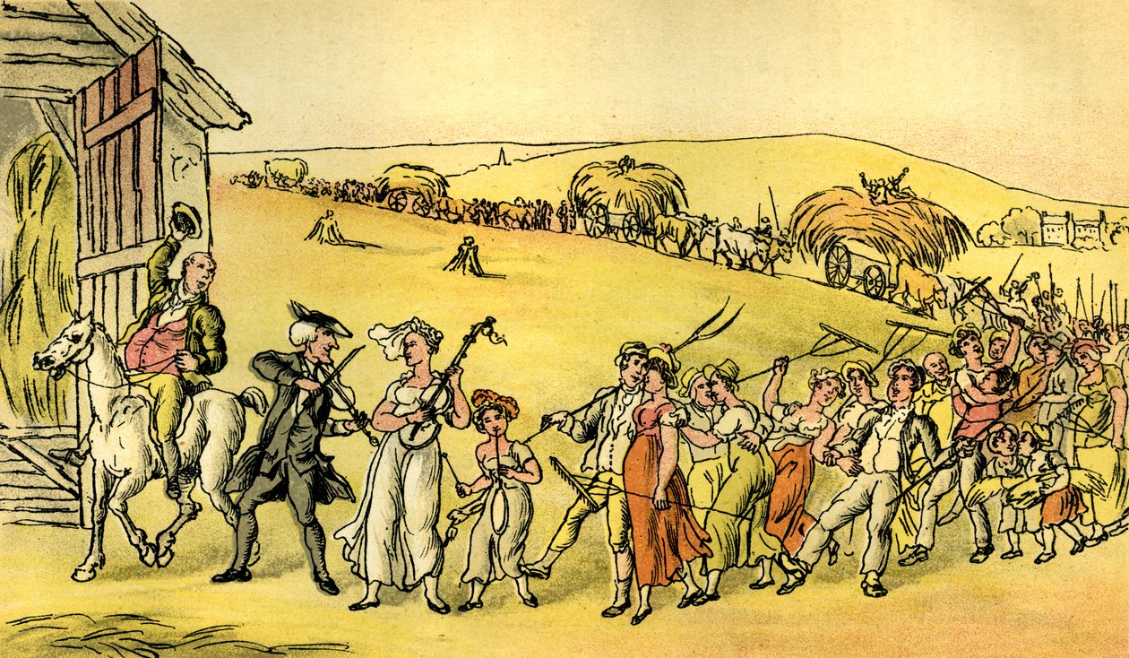 „Dom żniw” autorstwa Thomas Rowlandson