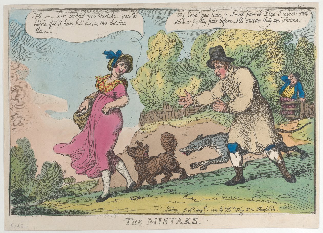Błąd, 1 sierpnia 1809., 1 sierpnia 1809. autorstwa Thomas Rowlandson