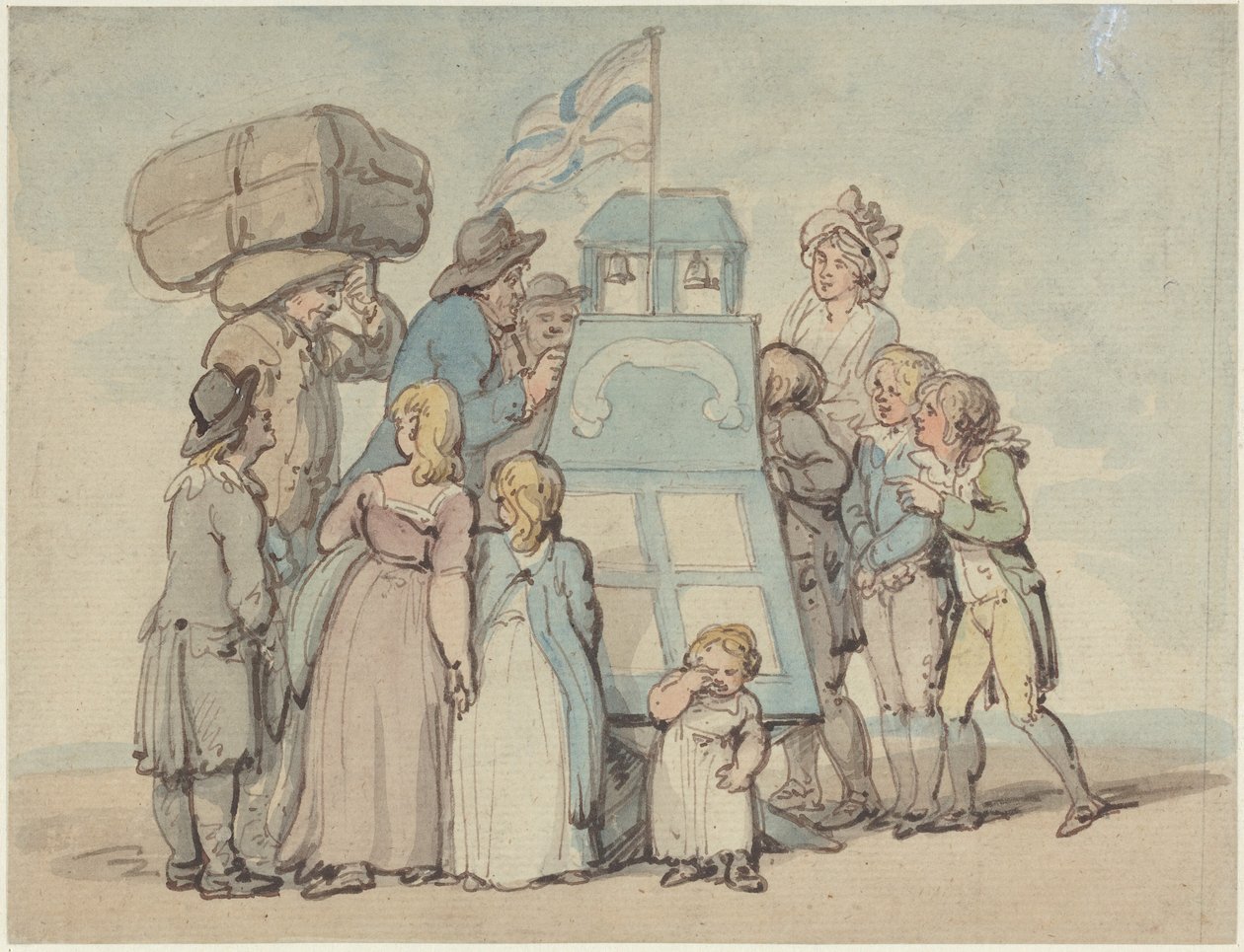 Peep Show autorstwa Thomas Rowlandson