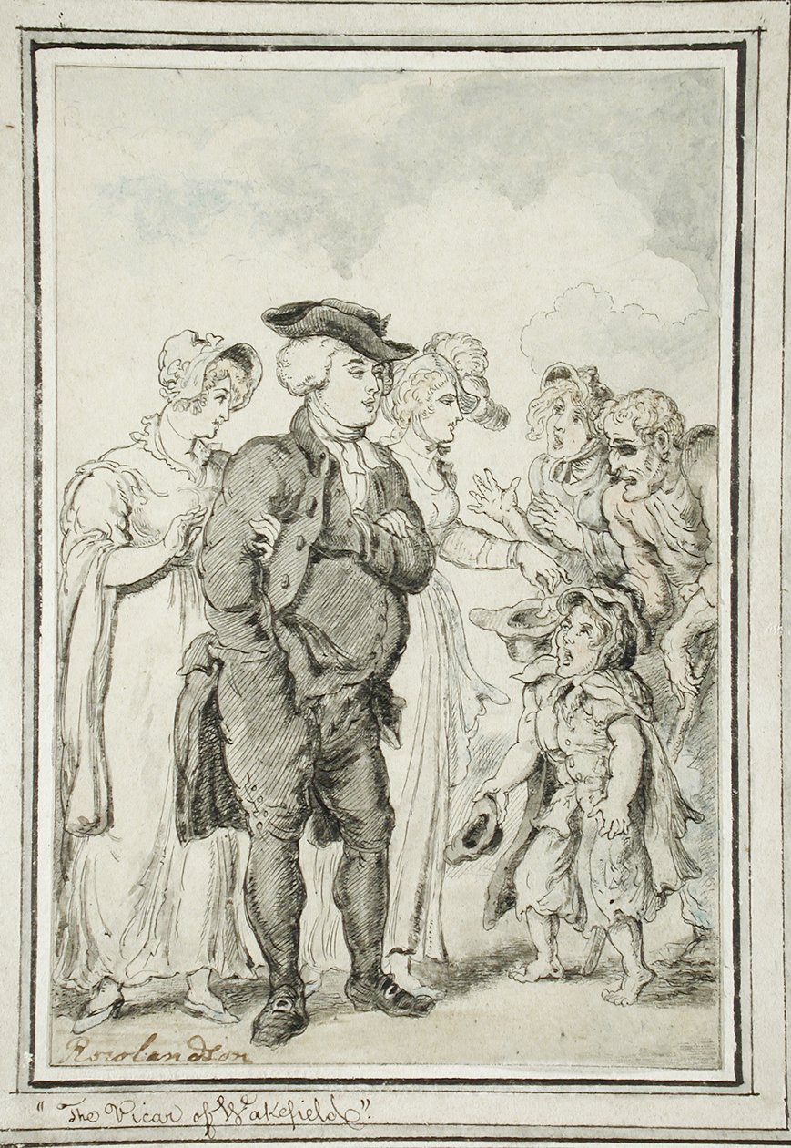 Wikariusz z Wakefield autorstwa Thomas Rowlandson