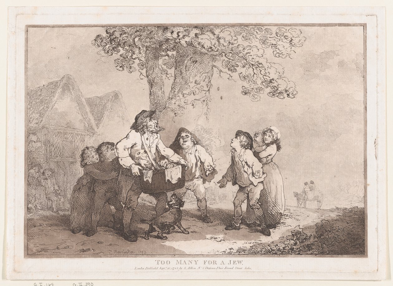 Za dużo na Żyda, 20 września 1785., 20 września 1785. autorstwa Thomas Rowlandson
