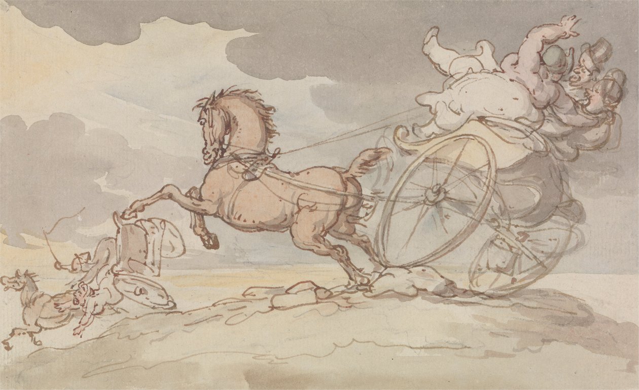 Dwa koncerty w tarapatach autorstwa Thomas Rowlandson