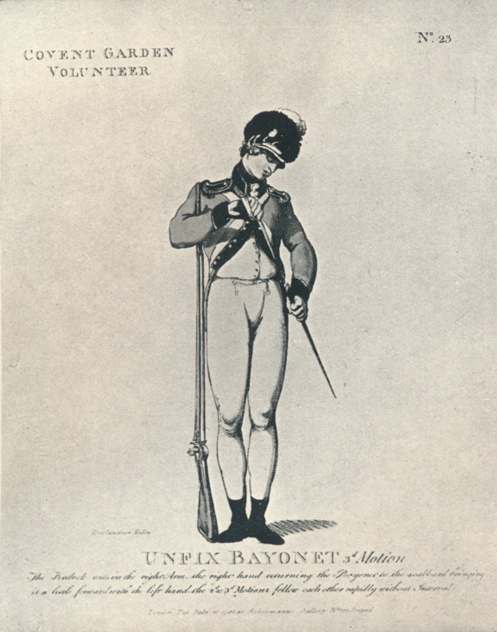 Odkręć bagnet 3. ruch, 1798 1909 autorstwa Thomas Rowlandson