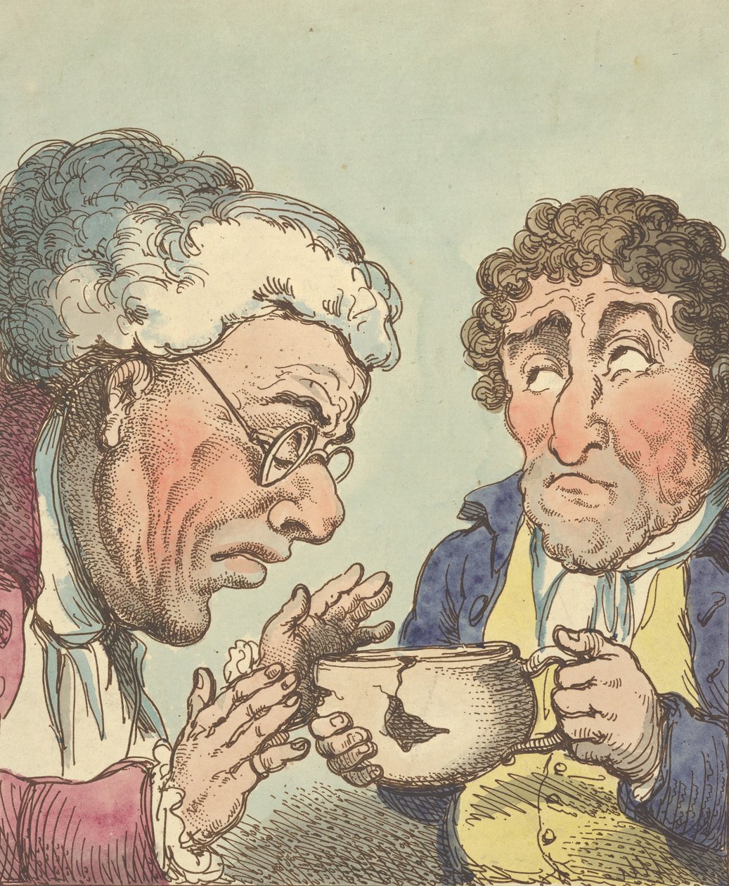 Cześć, 1800., 1800. autorstwa Thomas Rowlandson