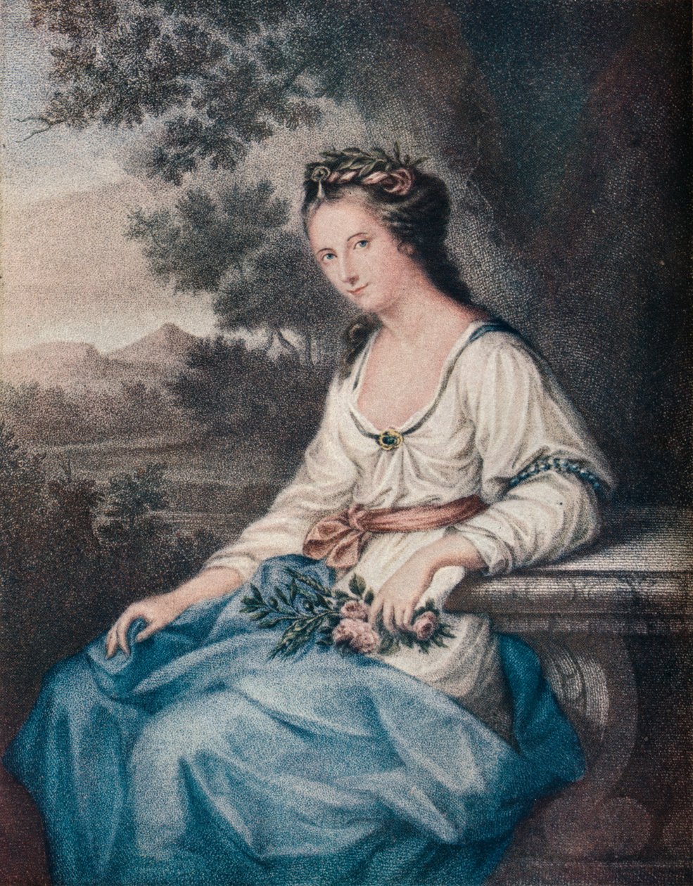 Czcigodna Anna Damer, XVIII wiek, 1904. autorstwa Thomas Ryder