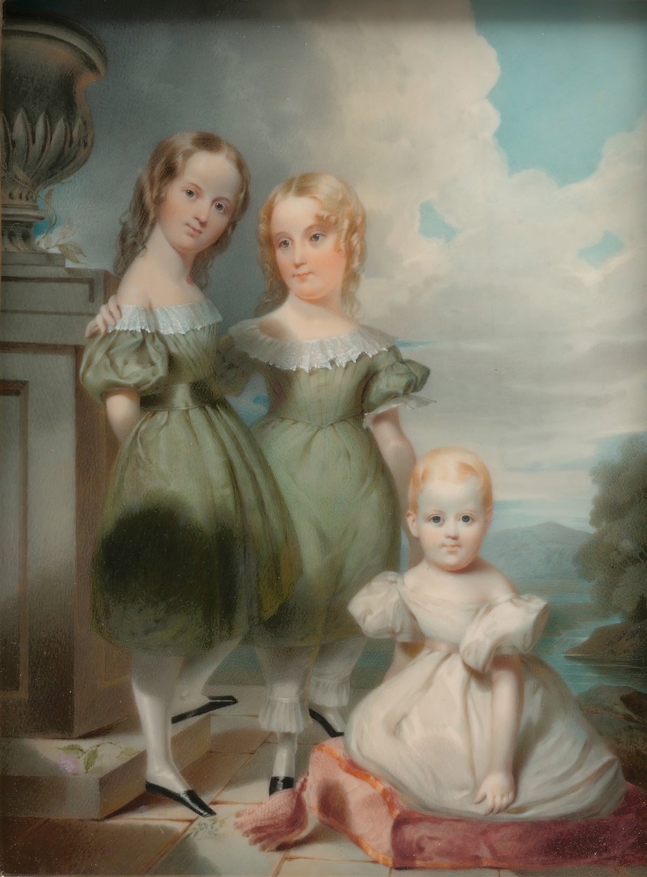 Dzieci Homera Ramsdella, Esq., 1842. autorstwa Thomas Seir Cummings