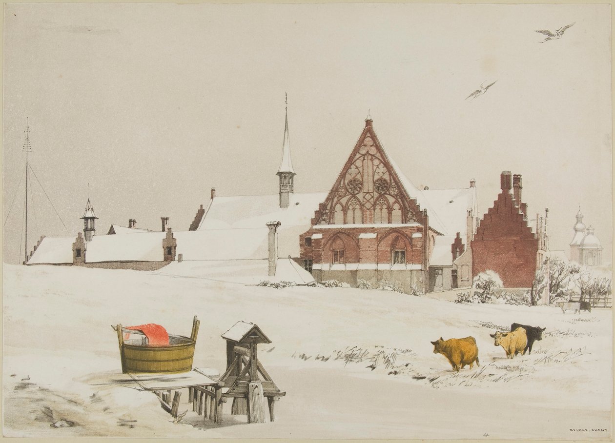 Byloke, Gandawa autorstwa Thomas Shotter Boys
