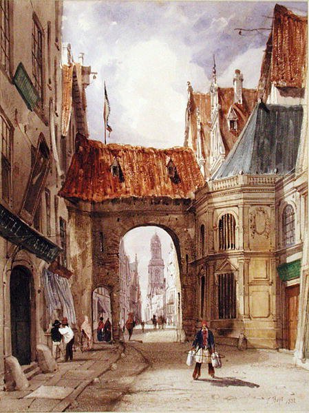 Kościół św. Karola Boromeusza w Antwerpii autorstwa Thomas Shotter Boys