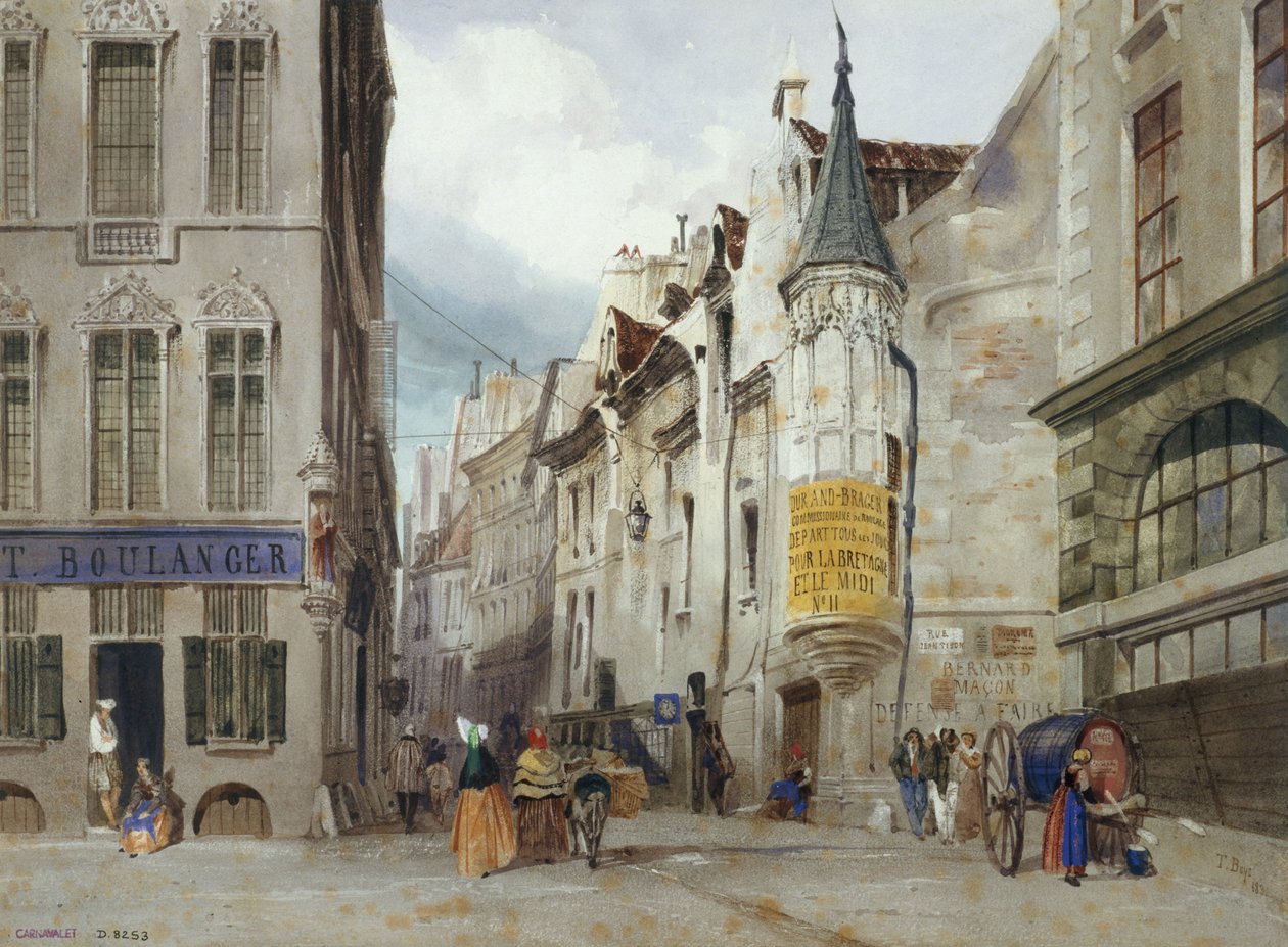 Skrzyżowanie ulic Tison i Jean Bailleul autorstwa Thomas Shotter Boys
