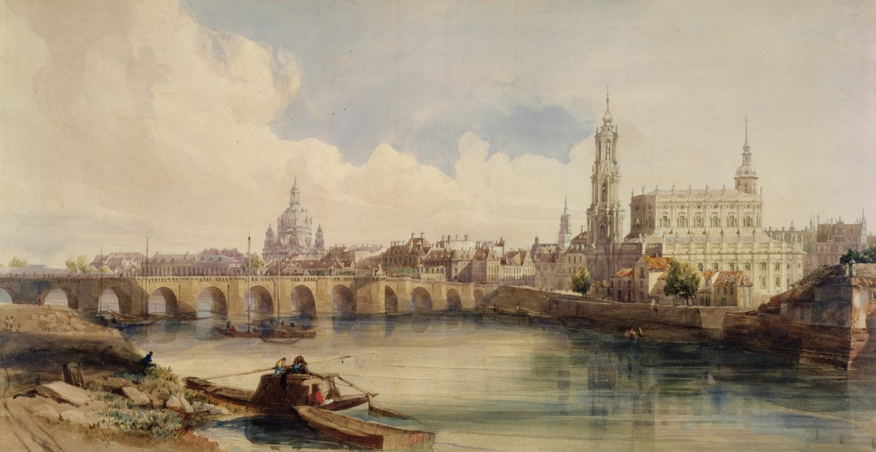 Drezno, 1843-1846 autorstwa Thomas Shotter Boys