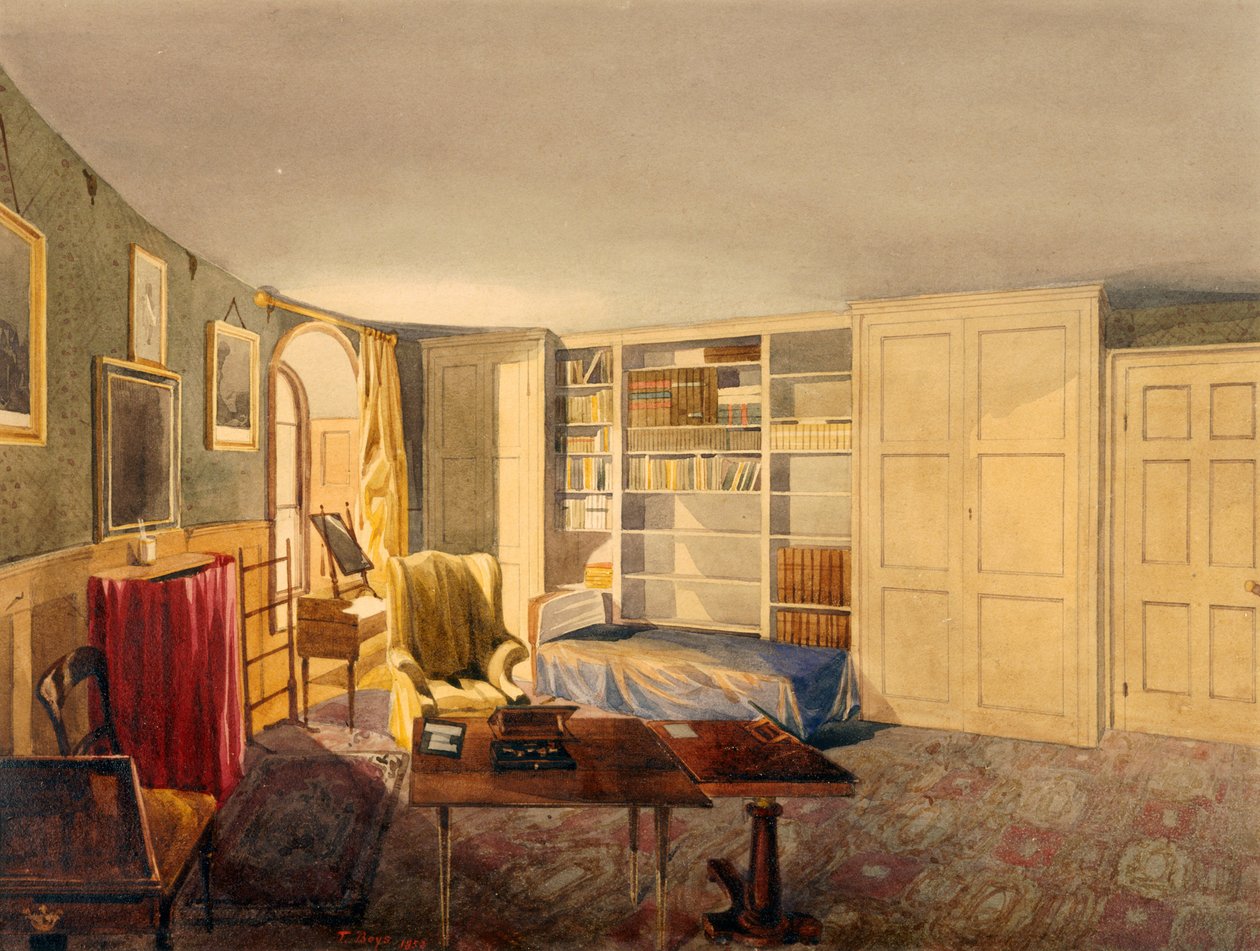 Sypialnia księcia Wellingtona autorstwa Thomas Shotter Boys