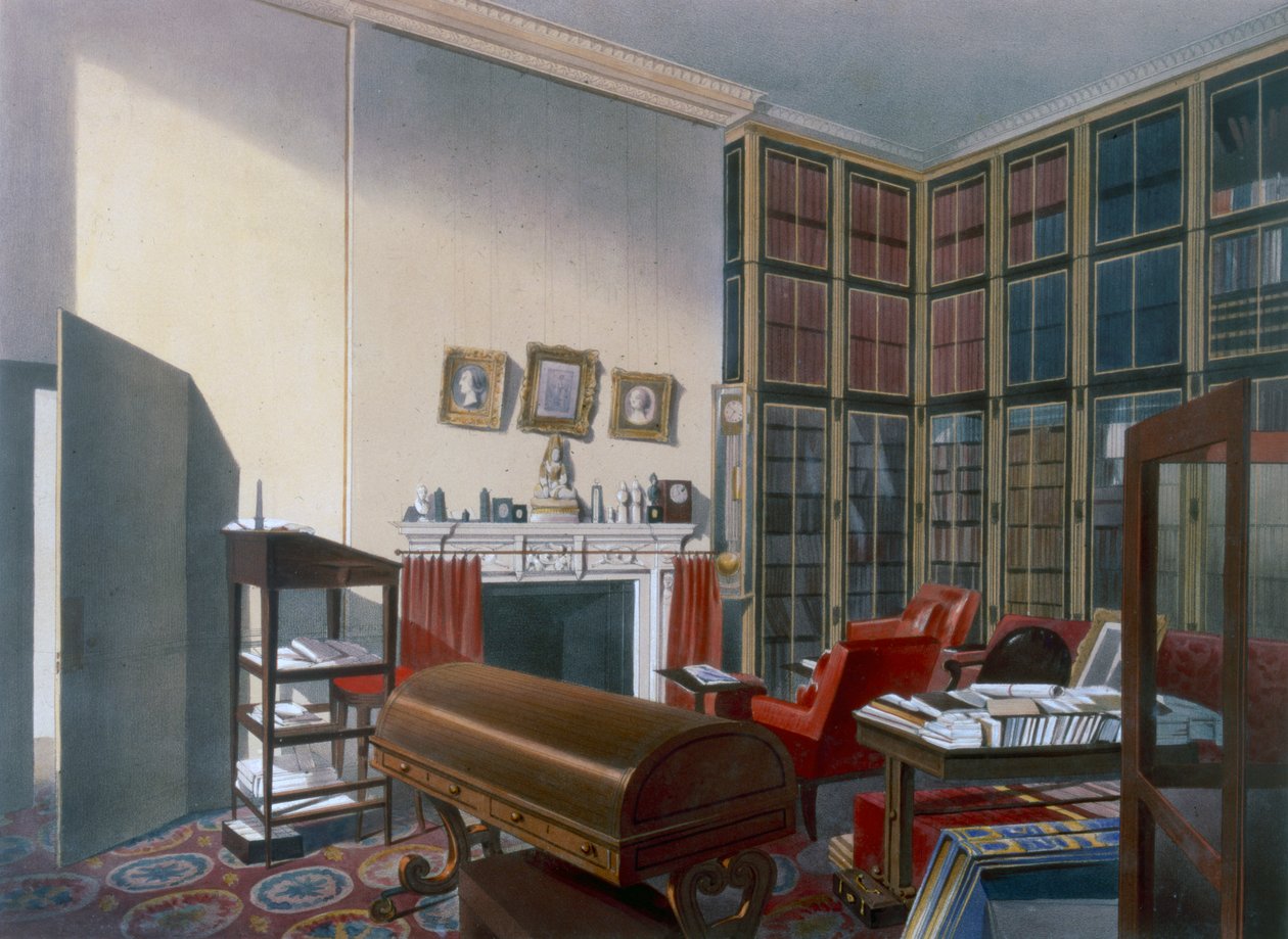 Pokój księcia, Apsley House, Westminster, Londyn, XIX wiek autorstwa Thomas Shotter Boys