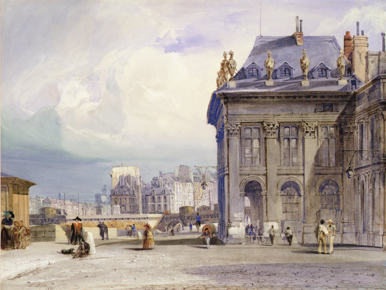 Ile de la Cite autorstwa Thomas Shotter Boys
