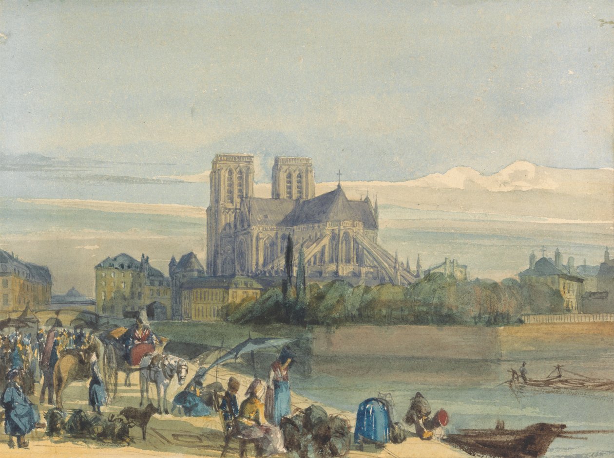 Notre-Dame, Paryż autorstwa Thomas Shotter Boys