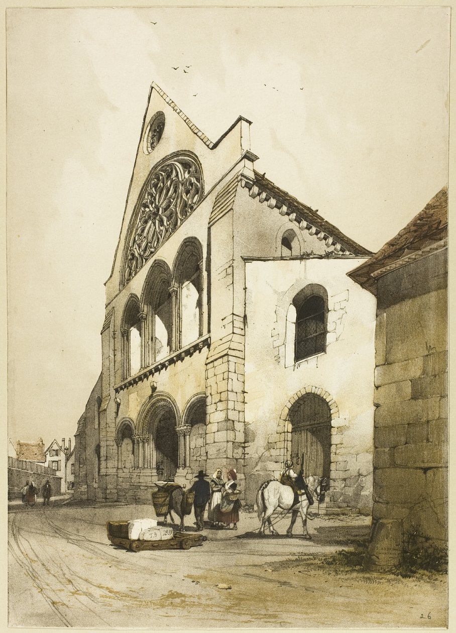 Św. Andre, Chartres autorstwa Thomas Shotter Boys