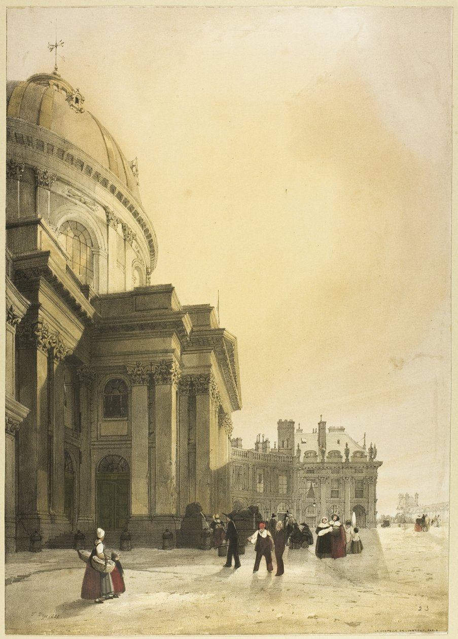 Instytut, Paryż autorstwa Thomas Shotter Boys