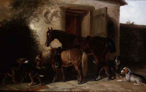 U koryta (olej) autorstwa Thomas Smythe