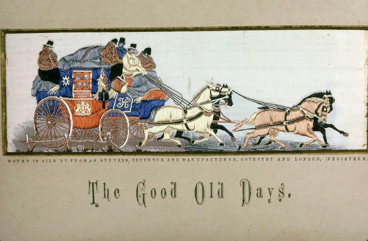 "Stare dobre czasy" (Royal Mail Coach)" autorstwa Thomas Stevens
