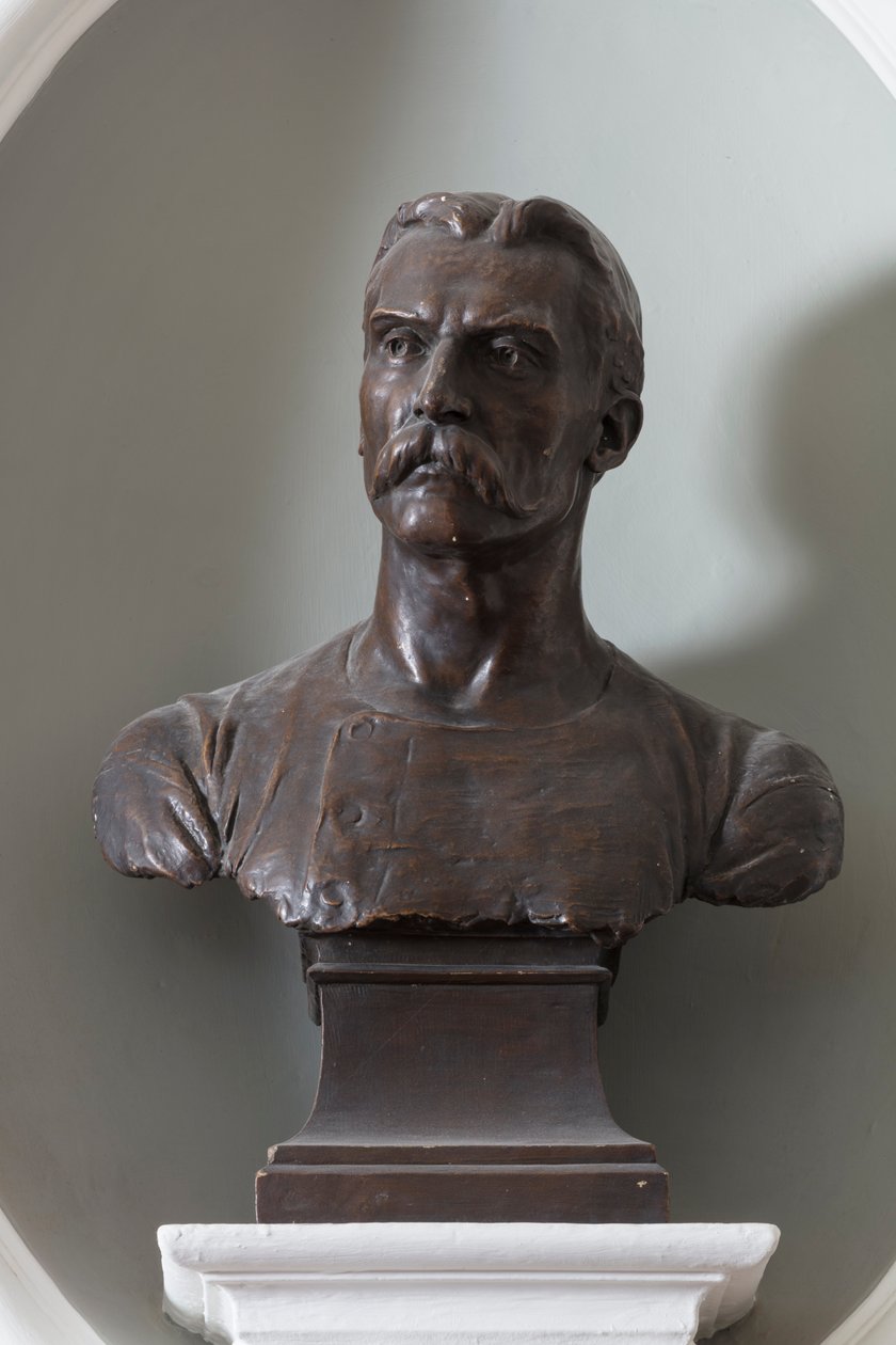 Popiersie Sir Mervyna Macartneya, c.1899 (brąz) autorstwa Thomas Stirling Lee