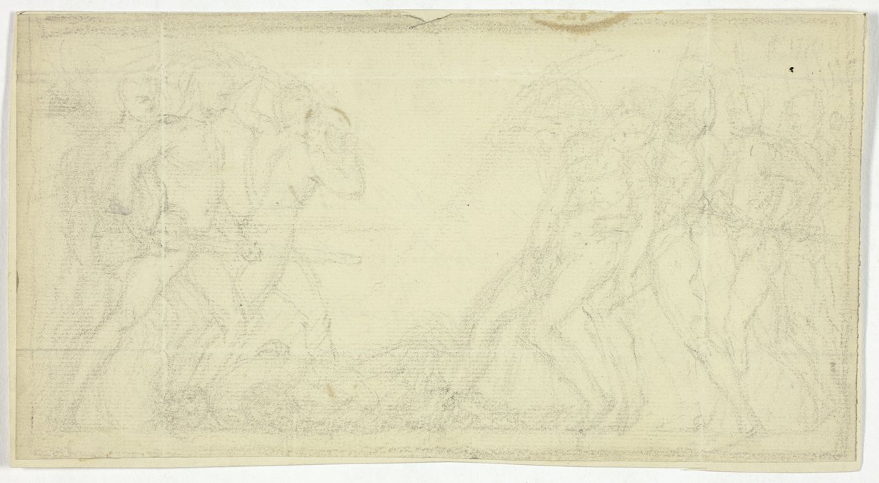 Fryz wojowników autorstwa Thomas Stothard