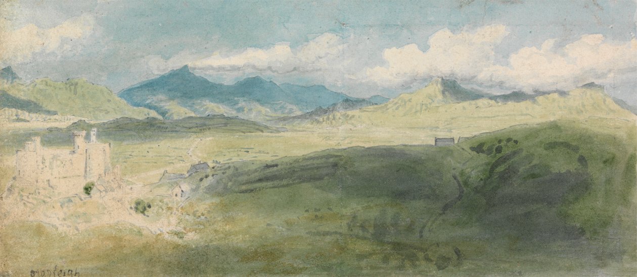 Harlech autorstwa Thomas Stothard