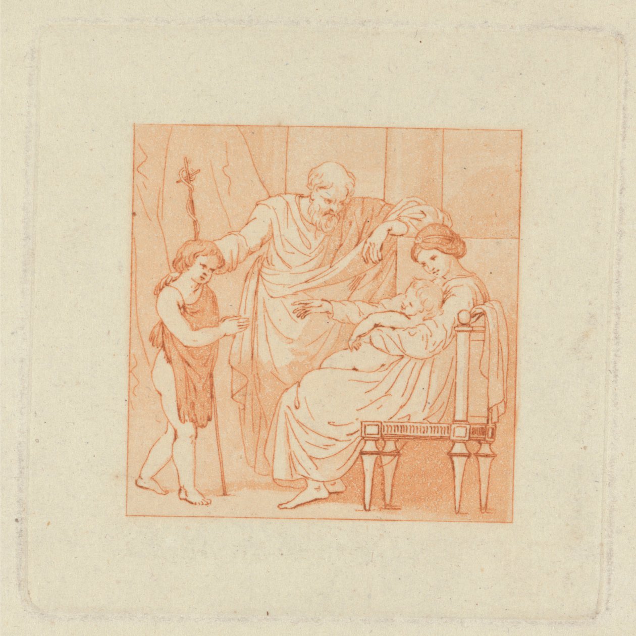 [Jeden z] dwóch albumów, zawierających łącznie 213 rysunków Stotharda do ilustracji książkowych autorstwa Thomas Stothard