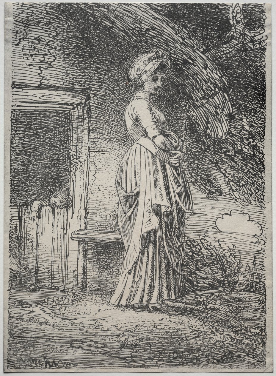 Okazy poliautografii: zaginione jabłko autorstwa Thomas Stothard
