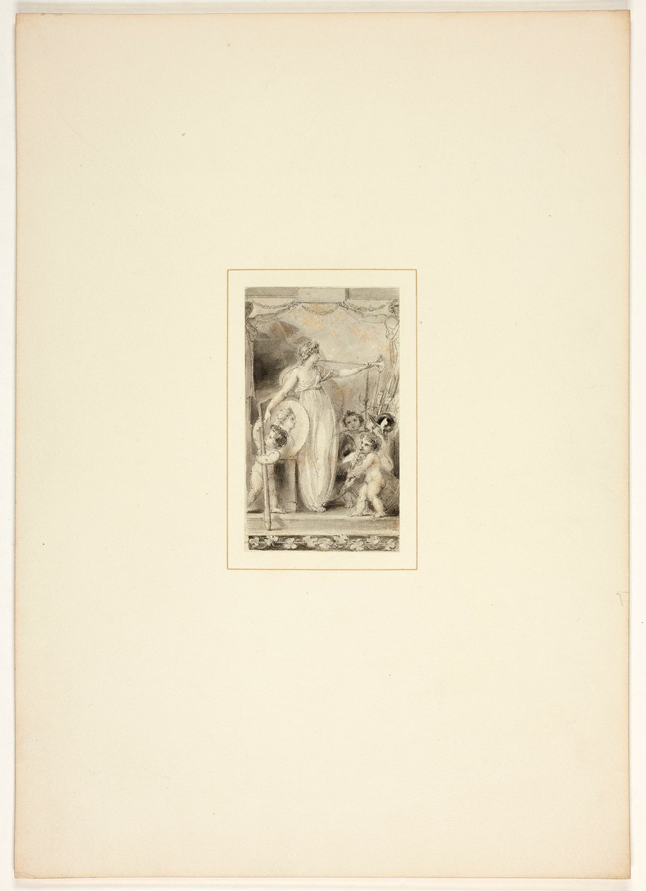 Studium do tablicy z Zadania autorstwa Thomas Stothard