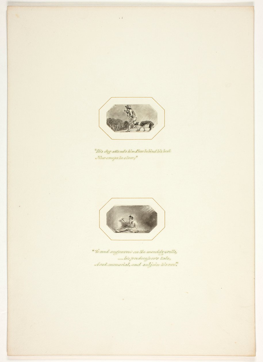 Studium do tablicy z The Task autorstwa Thomas Stothard