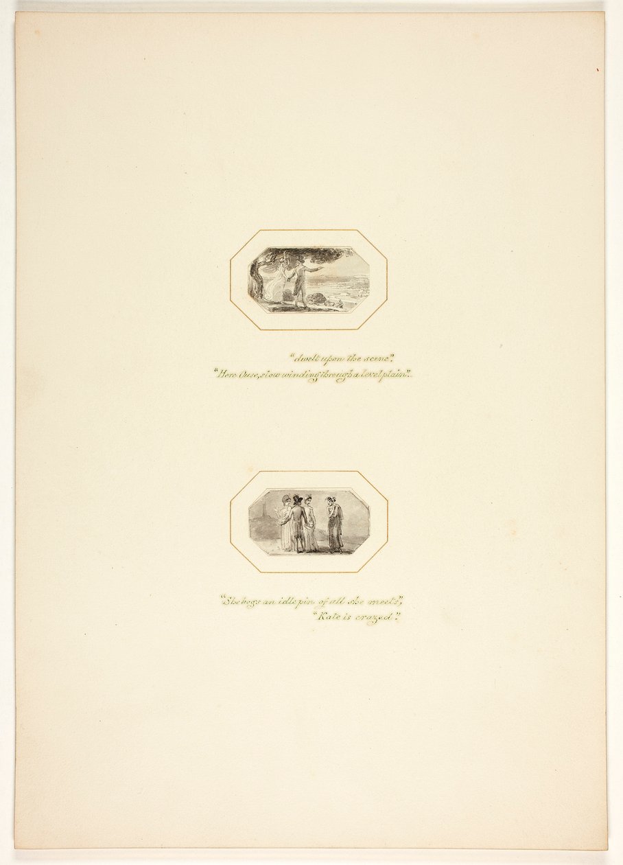 Studium do tablicy z Zadania autorstwa Thomas Stothard