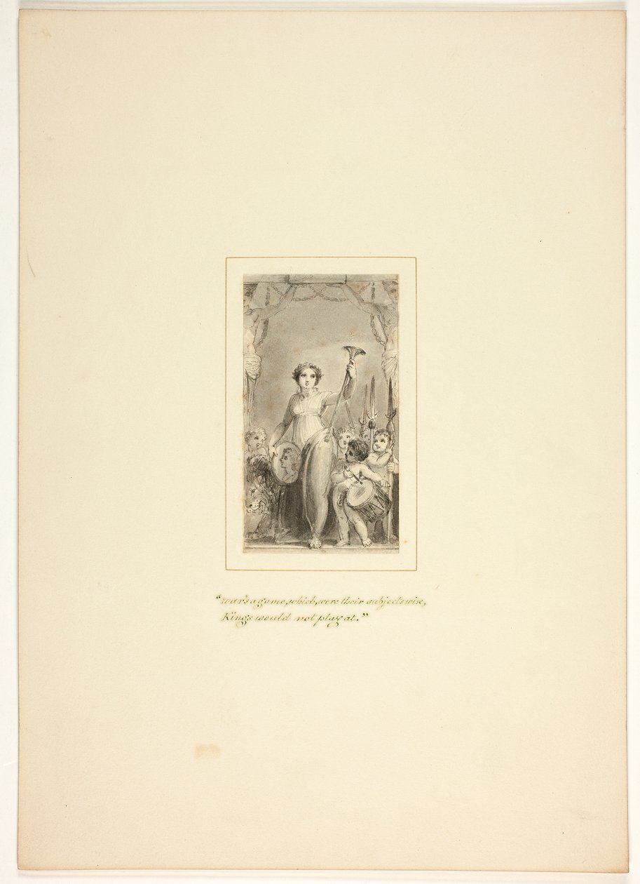 Studium do tablicy z Zadania autorstwa Thomas Stothard