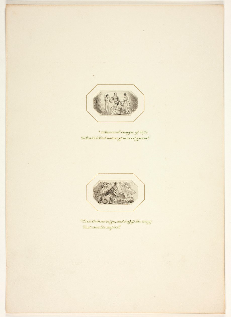 Studium do tablicy z The Task autorstwa Thomas Stothard
