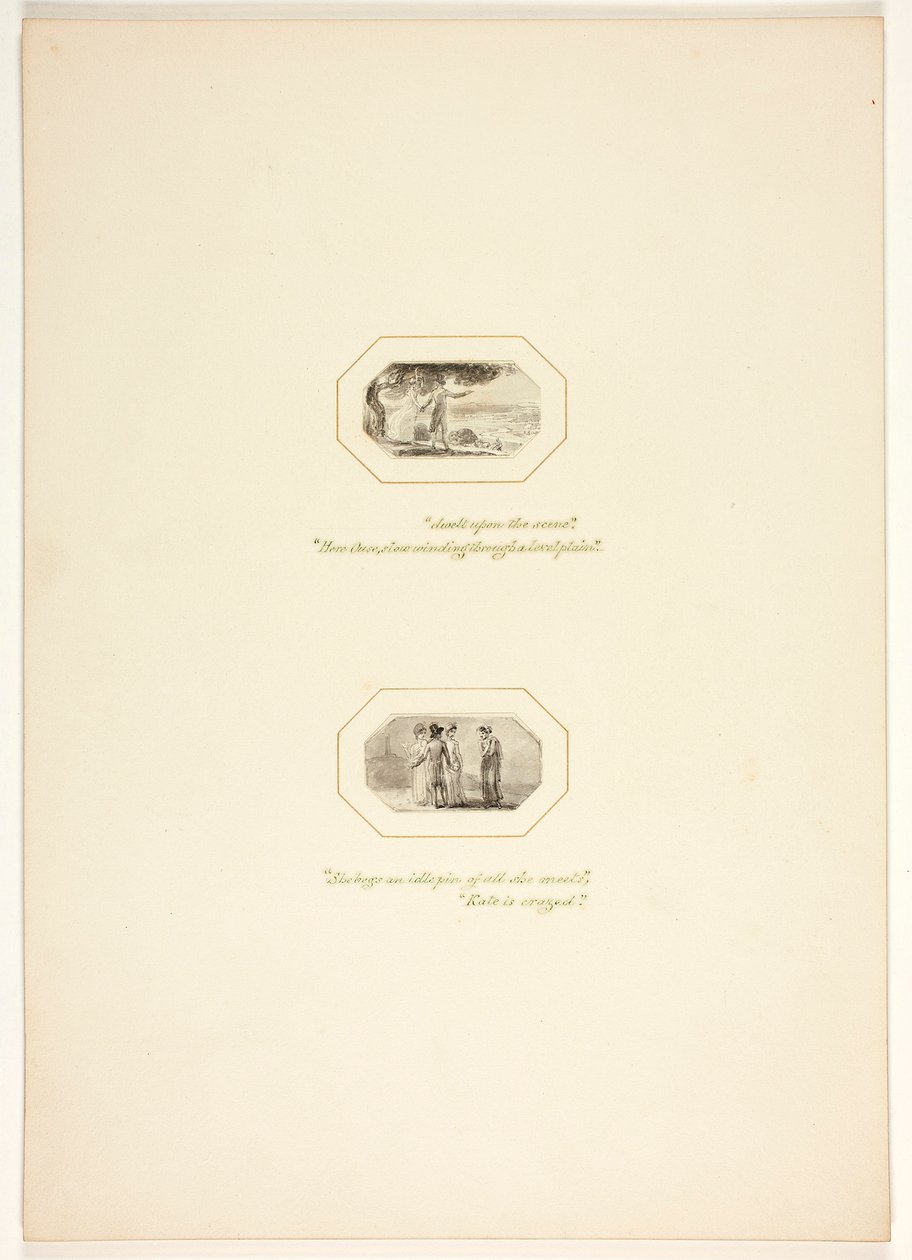Studium do tablicy z Zadania autorstwa Thomas Stothard